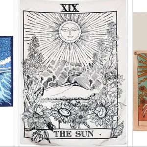 Sun and Moon tapestry